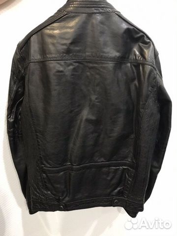 Кожаная куртка Massimo Dutti