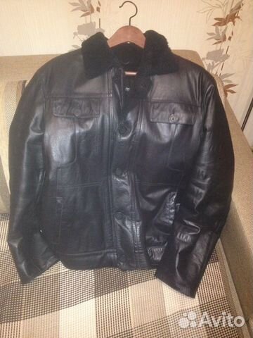 Зимняя Куртка кожаная на меху daniel deniz Зимняя Куртка кожаная на меху daniel deniz