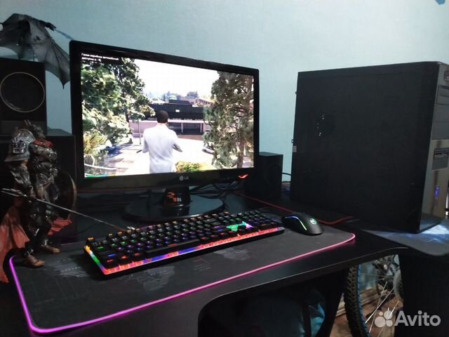 Игровой пк. i3 3.2гц, 8гб, RX 470 4гб Игровой пк. i3 3.2гц, 8гб, RX 470 4гб