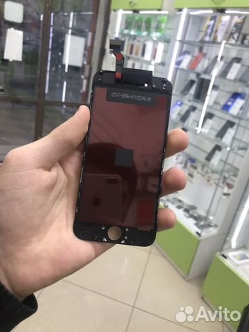 Копия дисплей на iPhone 6 Black