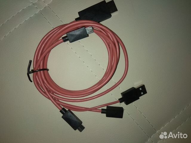 Переходник с micro usb 5 pin 11 pin (mhl) на hdmi