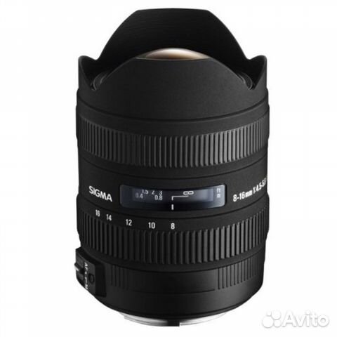Sigma AF 8-16mm F4.5-5.6 DC HSM (Nikon) новый