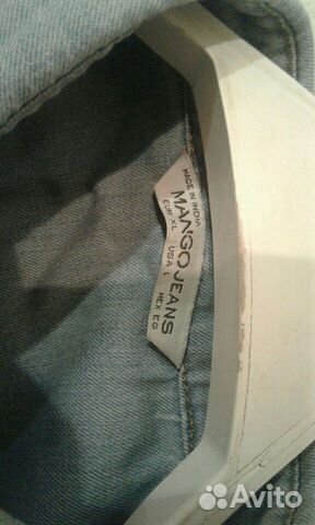 Джинсовая рубашка mango jeans Джинсовая рубашка mango jeans