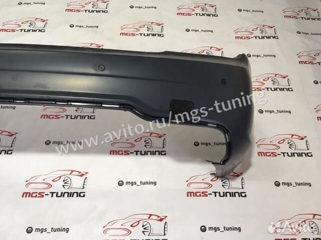 Mercedes С63 AMG Задний бампер W204