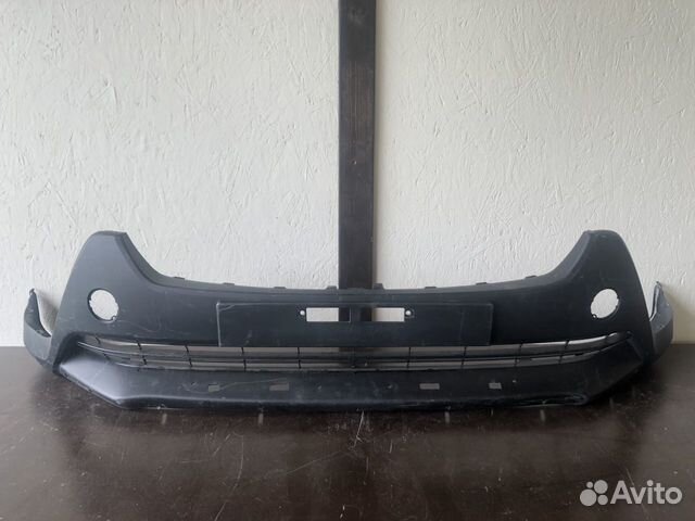 Бампер передний без отв. под молдинг toyota RAV 4