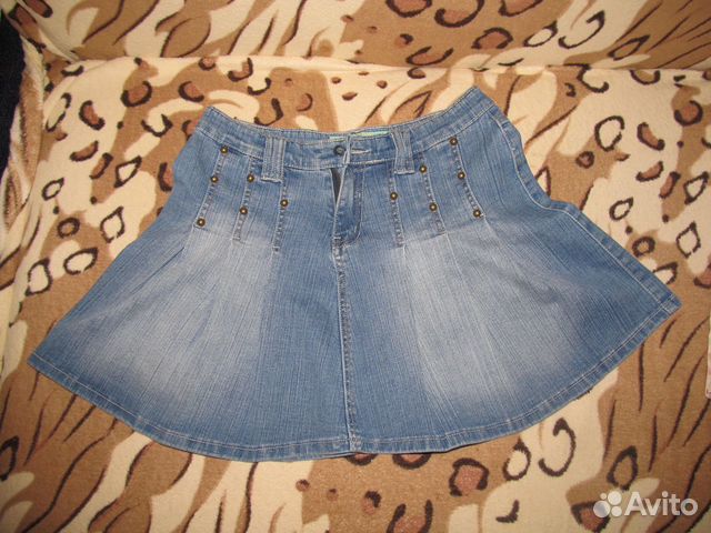 Джинсовая юбка