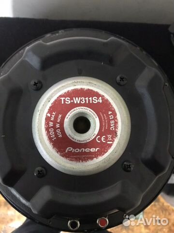 Сабвуфер pioneer TS-W311S4