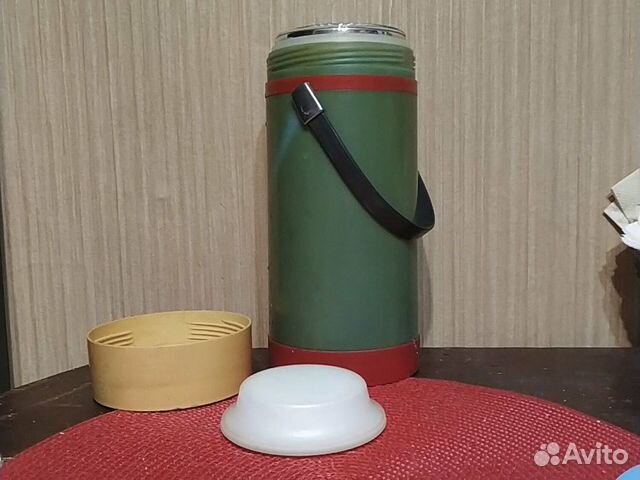 Термос с широким горлом винтаж