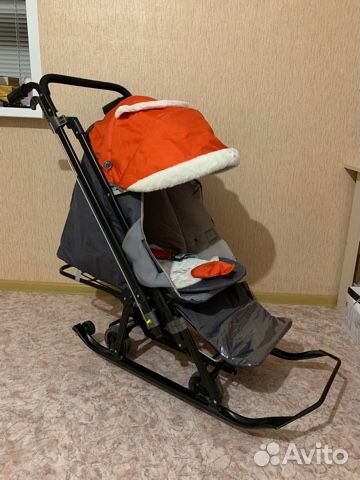 Санки-коляска Ника 7-3