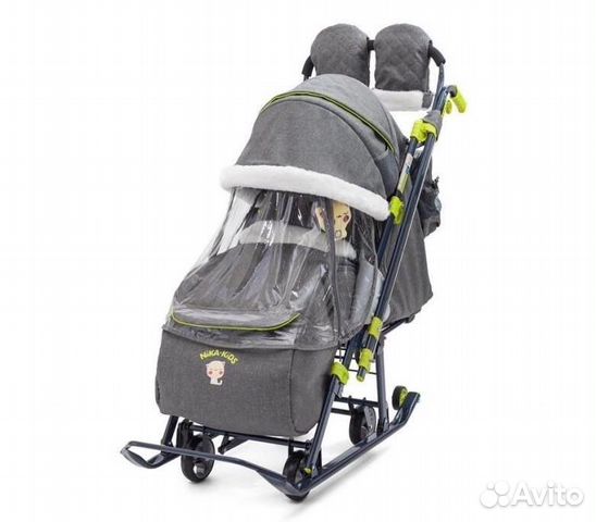 Санки коляска Ника детям 7-3