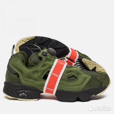 reebok instapump green