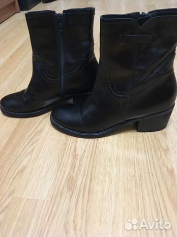 Сапоги осенние чёрные Сапоги осенние чёрные