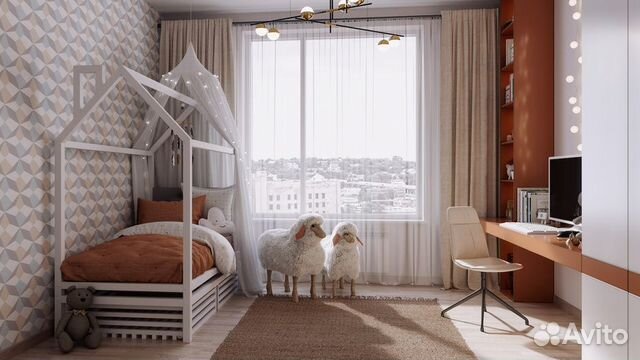 2-к квартира, 57.5 м², 3/22 эт. 2-к квартира, 57.5 м², 3/22 эт.