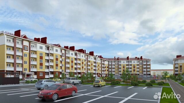 1-к квартира, 36 м², 1/5 эт.