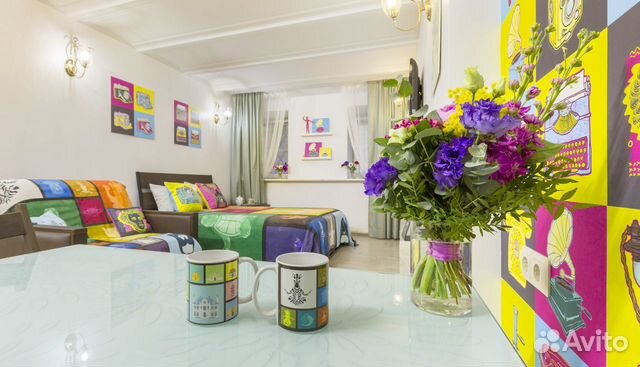 

Квартира-студия, 25 м², 2 кровати