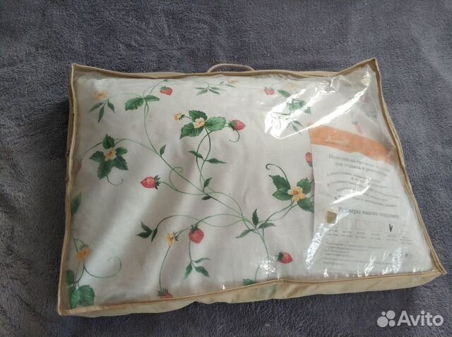 Подушка ортопедическая с гречишной лузгой 50*70