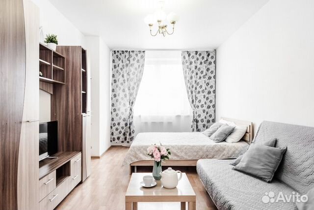 

1-к. квартира, 57 м², 3 кровати