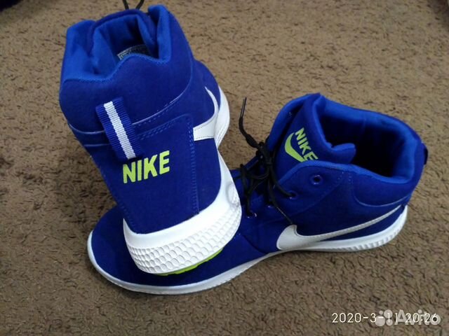 Кроссовки высокие Nike - 29 см