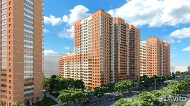 1-к квартира, 33.9 м², 21/25 эт.