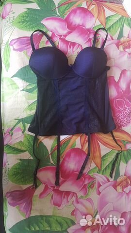 Новый корсет Флоранж с подвязками для чулок