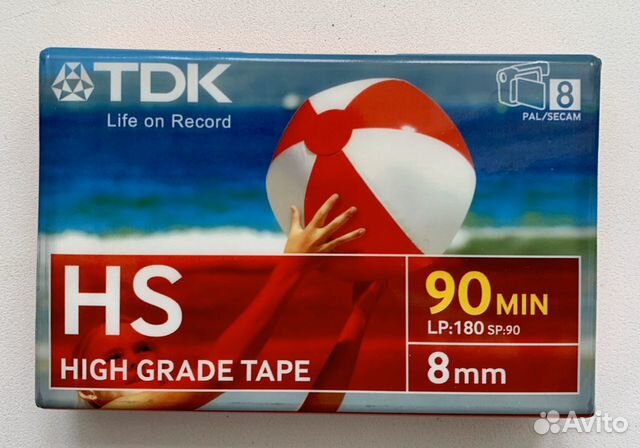 Новая TDK HS 90min Япония Новая TDK HS 90min Япония