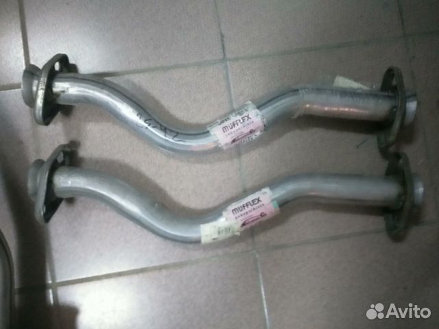 Труба глушителя opel kadett (84-89) промежуточная