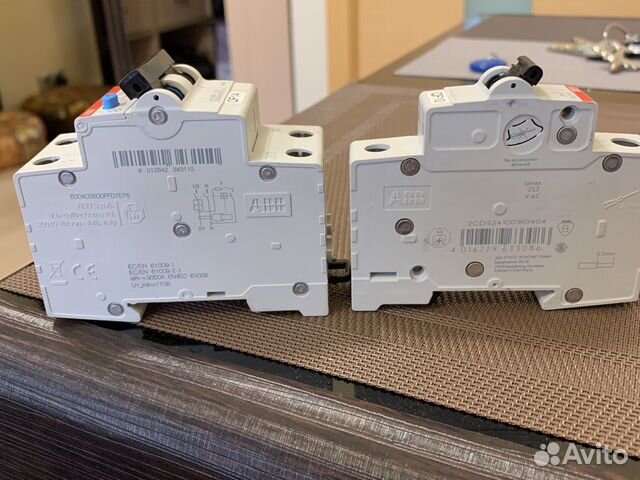 Дифавтомат и автомат ABB Дифавтомат и автомат ABB