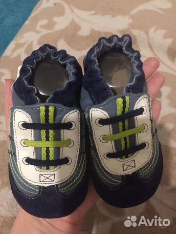 Ботиночки на 6-12 мес новые