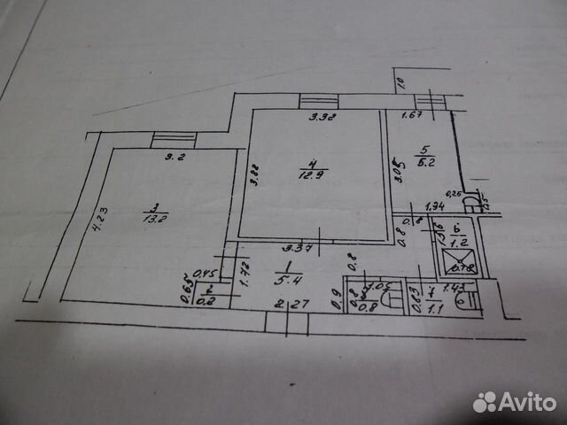 2-к квартира, 41 м², 5/5 эт.