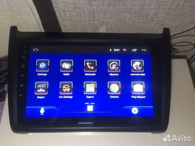 Штатная магнитола Android на VW Polo 5 Android 8.1