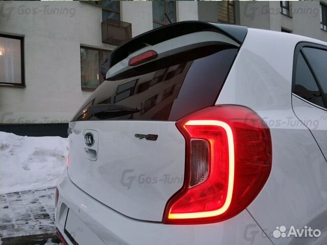 Тюнинг спойлер на Kia Picanto 3G 2017 2018 2019 Тюнинг спойлер на Kia Picanto 3G 2017 2018 2019