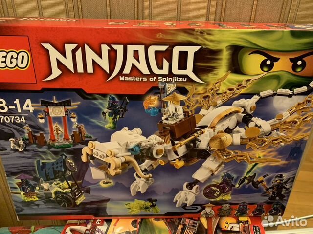Lego Ninjago 70734 б/у (полный) Lego Ninjago 70734 б/у (полный)