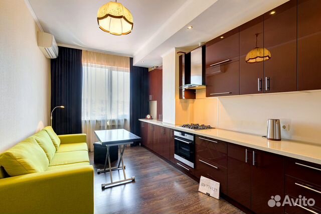 

1-к. квартира, 48 м², 3 кровати