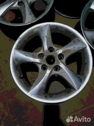 Диски бу литые R16 LU на Mazda