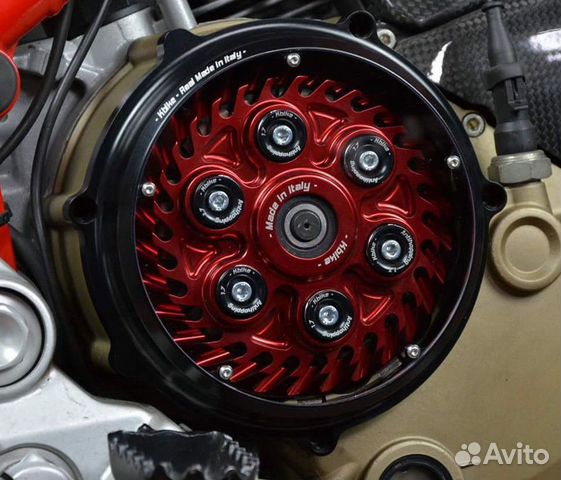 Крышка сухого сцепления ducati прозрачная