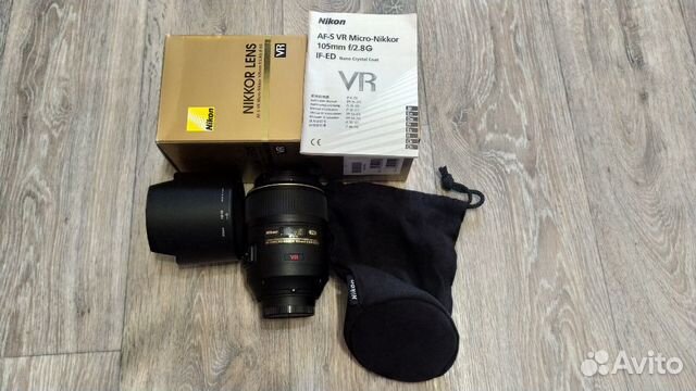 Объектив Nikon AF-S VR Micro-Nikkor 105mm f/2.8G I Объектив Nikon AF-S VR Micro-Nikkor 105mm f/2.8G I