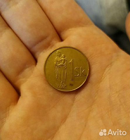 Монета Словацкая 93 г