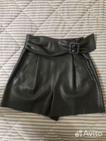 Кожаные Шорты zara Кожаные Шорты zara