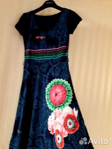 Платье Desigual оригинал вискоза/хб