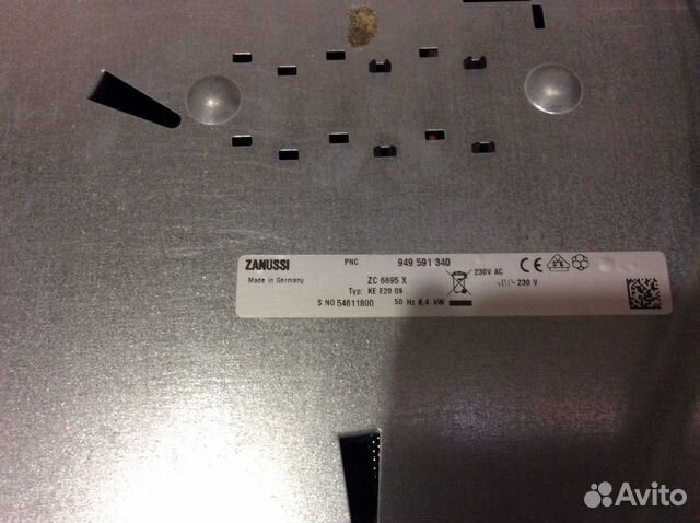 Варочная панель zanussi Зависимая Варочная панель zanussi Зависимая