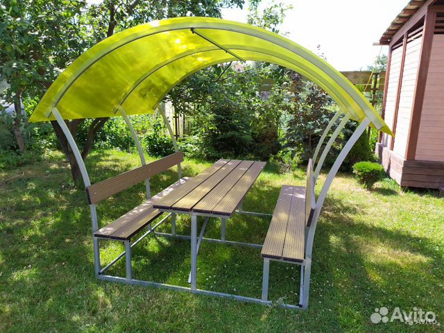 Беседка садовая открытая