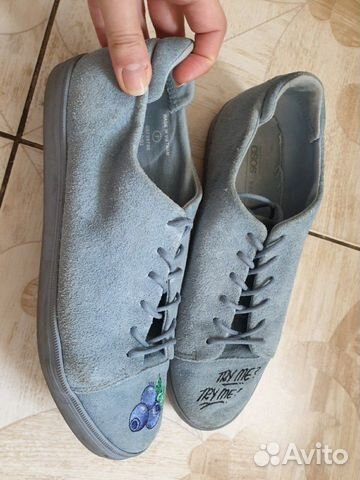 Кеды замша ASOS 41 размер в стиле Converse