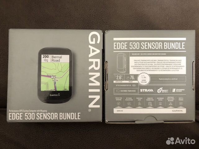 Велокомпьютер Garmin Edge 530 Sensor Bundle Велокомпьютер Garmin Edge 530 Sensor Bundle