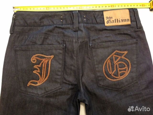 Джинсы премиум бренда John Galliano.Оригинал