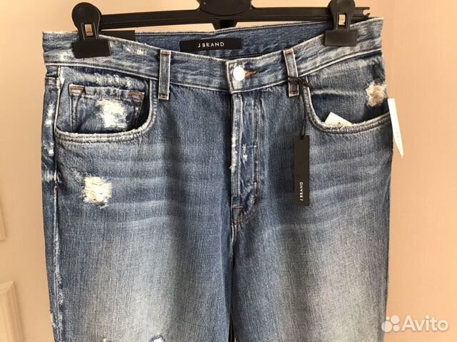 J Brand идеальные укороченные прямые джинсы J Brand идеальные укороченные прямые джинсы