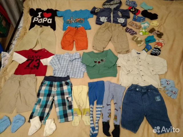 Одежда на 0-12 мес