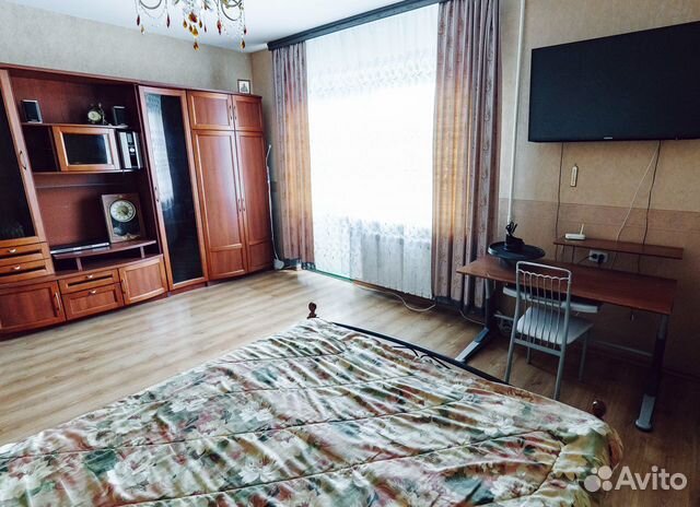 

1-к. квартира, 45 м², 2 кровати