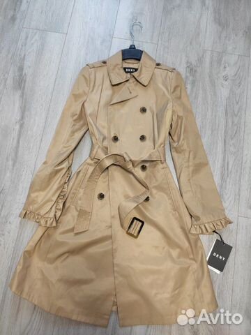 Новый плащ, трентчкот dkny,Л Новый плащ, трентчкот dkny,Л