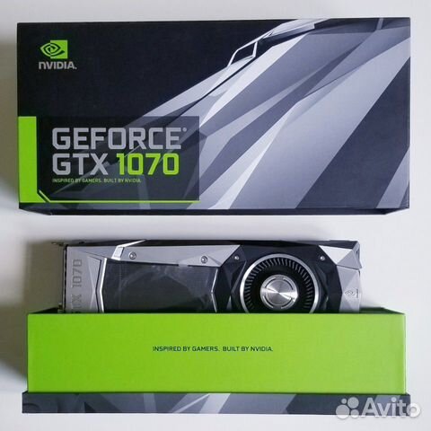 Видеокарты Nvidia GTX 1070 FE 8gb Видеокарты Nvidia GTX 1070 FE 8gb