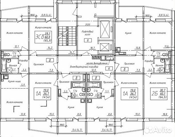 1-к квартира, 36.7 м², 11/15 эт. 1-к квартира, 36.7 м², 11/15 эт.
